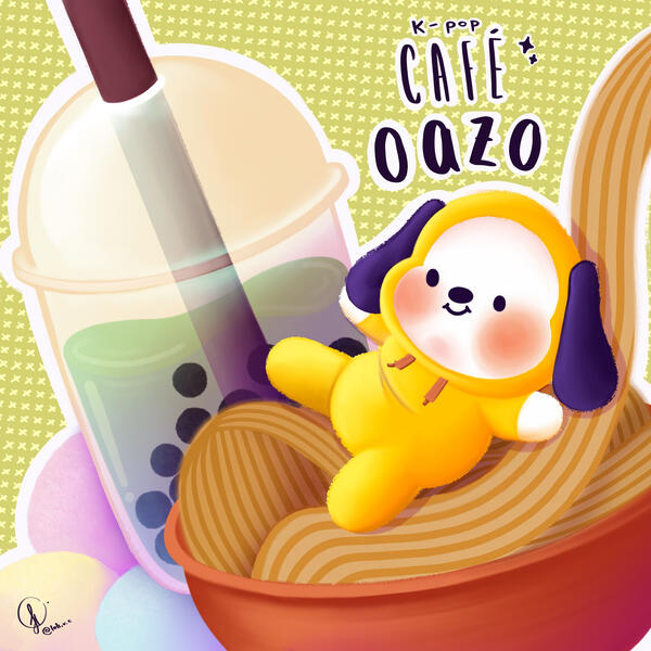 K-pop Café Oazo Poster